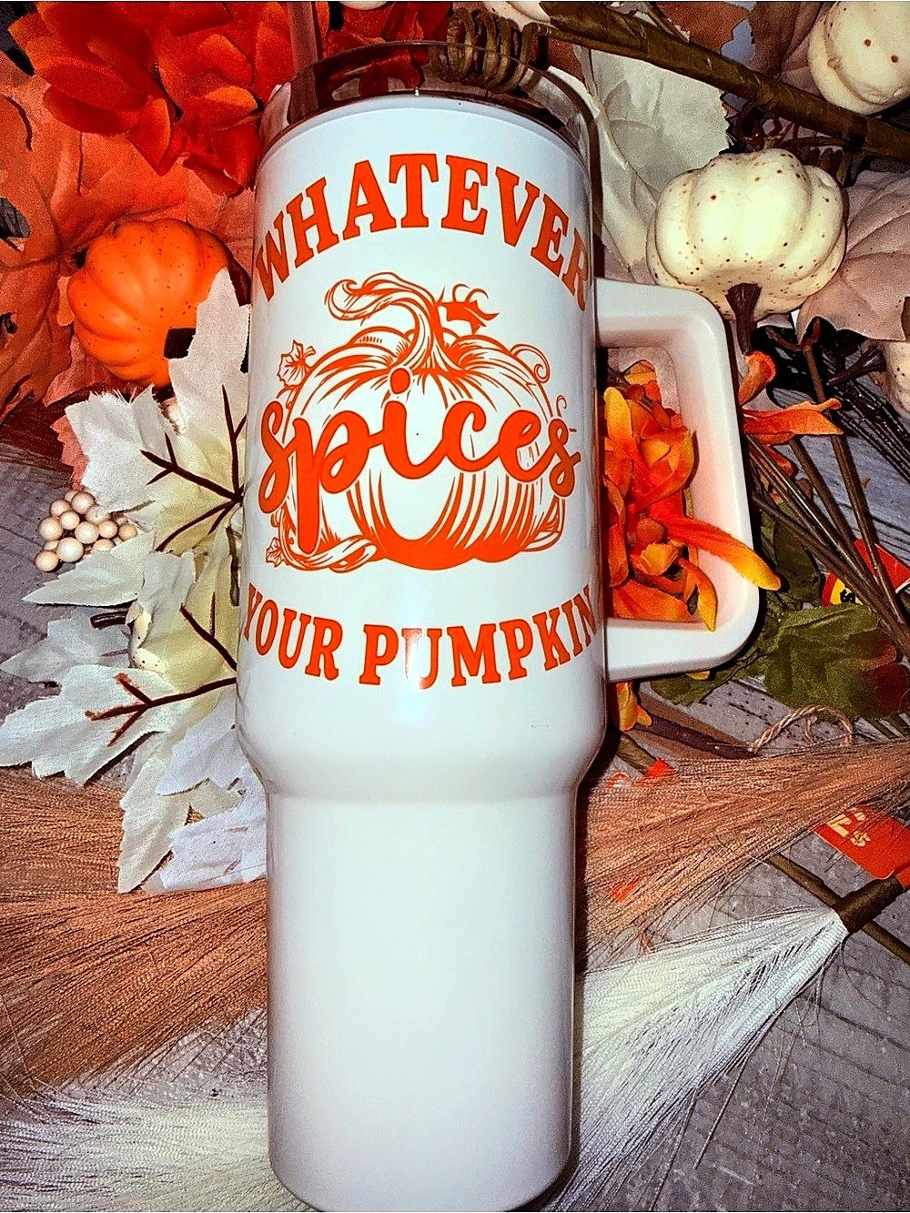 Pumpkin Spice Insulated Tumbler